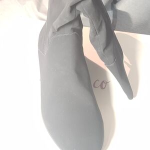 Chic Black Over the Knee Women's Boots